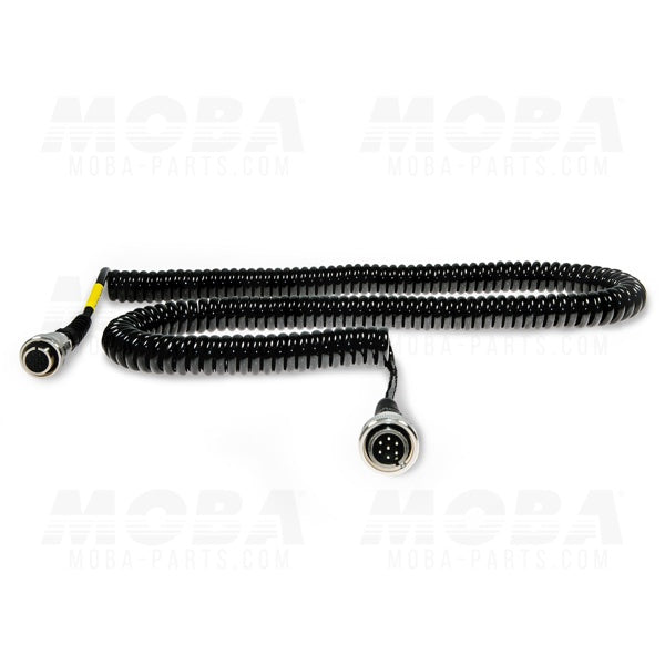 Coil- cable, MOBA-matic,  6m, Controller/Sensor (PWM), 7pole-7pin