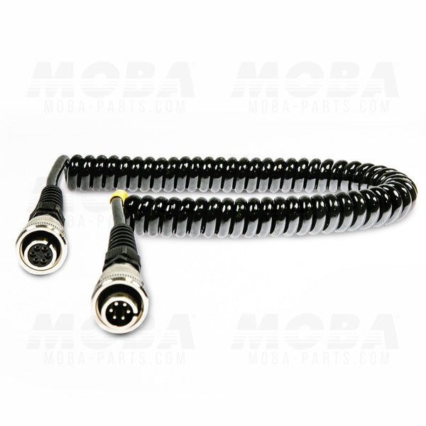 1.5m Coiled Cable, Feeder Sensor,  6pol Female to 6pol male