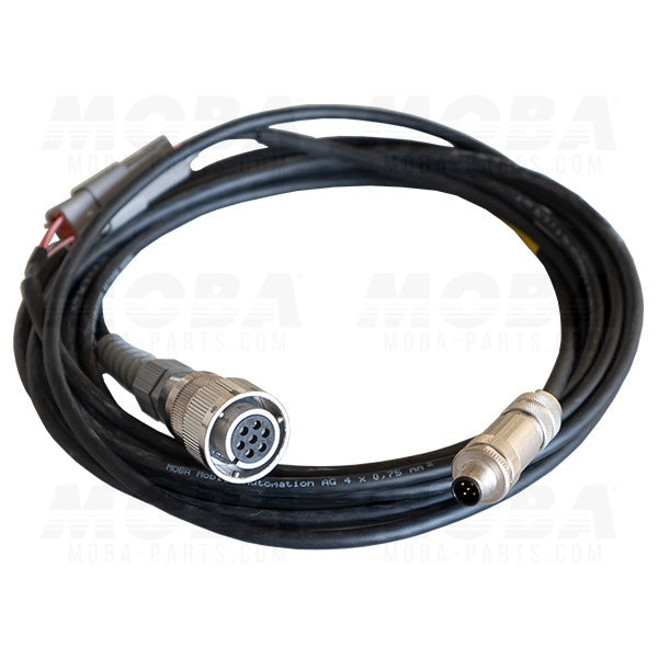 5m, Straight Cable, 5soc M12 to 7 soc Bayonet, Pave-IR SCANNER ONLY