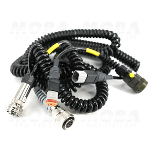 Y - cable 12 pole, 7 pole bayonet to 11 pin. Leeboy 7000,8000