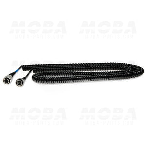 Coil Cable, 7pol Baj./7pin Baj., 12m