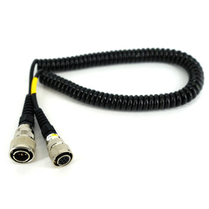 3m Coiled Cord, Display Cable Roadtec