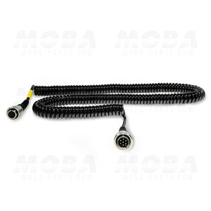 Coil- cable, MOBA-matic,  6m, Controller/Sensor (PWM), 7pole-7pin
