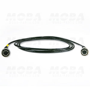 3.1m Straight Cable, 7pol to 7 pol Bayonet, with Diode