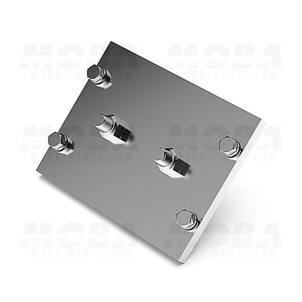 Jct Box Mounting Plate, Weld and Bolt on
