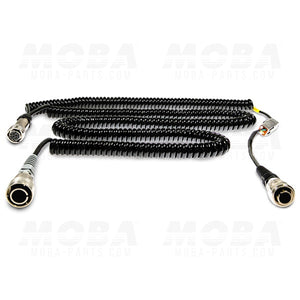 Y-Cable 6 Soc Threaded to MOBA-Matic to 7 Socket Bayonet, Weiler P385/P385A